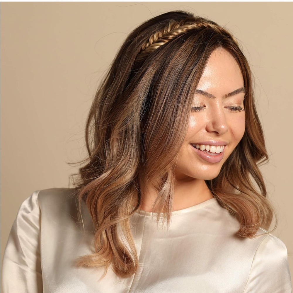 NWOT Madison Braids - Arisa Fishtail headband in highlighted color